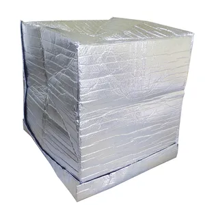 Palette d'aluminium isolant thermique réutilisable, 8 pièces, couverture de protection thermique