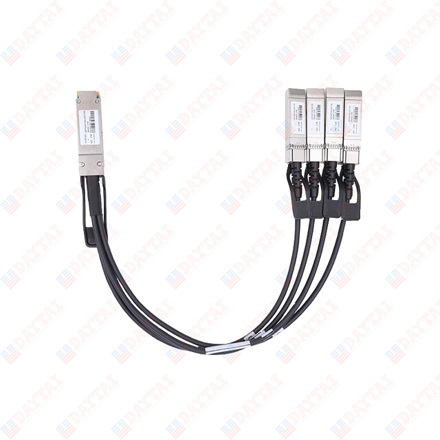 40G QSFP+ to 4x10G SFP+ Passive DAC Direct Attach Copper Breakout Cable