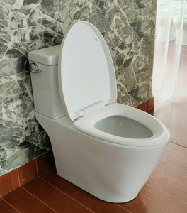 <span class=keywords><strong>WC</strong></span> à poser au sol en céramique moderne européen à bas prix TAOZHIYUAN NB-202 avec chasse d'eau par siphon, deux pièces, garantie 5 ans - Product Image 4