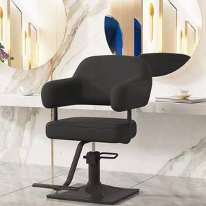 Sillón de Barbería Reclinable 2025 con Bomba Hidráulica Ajustable, Mueble de Salón de Cuero Sintético para Peluquería y Estilismo, Nuevo para Barbería - Product Image 6