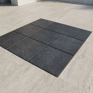 60x60cm 20mm Thick Blue Stone Black Porcelain Outdoor Pavers Factory Direct Heavy Duty Anti-Slip Paving - Product Image 2