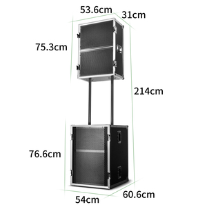 High Quality Ls12 Dual 12 Inch Professional Audio Sound <b>System</b> <b>Speakers</b> with 2 Channels for Family Ktv Ls12-d High Quality Ls12 - Product Image 5