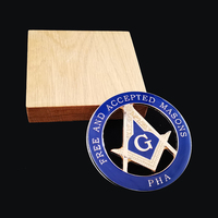 Emblème de voiture maçonnique, insigne « MAÇONS LIBRES ET ACCEPTEURS », symbole maçonnique, taille 3'', cadeau pour les francs-maçons, accessoires