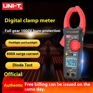 UNI-T ut205a + Kỹ thuật số kẹp Meter 1000V AC/DC điện áp 1000A hiện tại tự động phạm vi vạn năng - Product Image 3