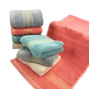 Toallas Faciales a Rayas de Algodón Puro 35x75cm, Toallas Suaves para la Piel, Ideales para Regalo, Hogar, Oficina y Eventos - Product Image 3