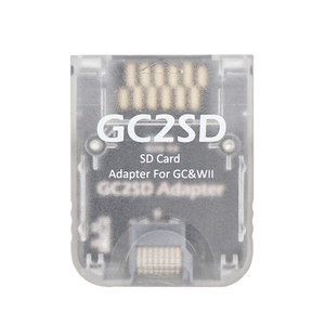 GC2SD Adaptateur de <span class=keywords><strong>carte</strong></span> mémoire TF <span class=keywords><strong>SD</strong></span> pour lecteur de <span class=keywords><strong>carte</strong></span> GameCube <span class=keywords><strong>Wii</strong></span> NGC Memory Stick - Product Image 5