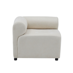 4-Piece Convertible L-Shaped Modular Sectional Chenille <b>Sofa</b> Set for Apartment & Hotel Living Rooms - Product Image 2