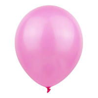 Ballon en latex rose mat de 12 pouces, 2,8 g, style ROMANCE, écologique, avec impression en relief pour anniversaire, mariage, fête