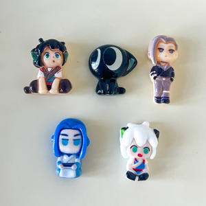 Accesorios de Resina para Manualidades, Pegamento en Crema, Horquillas para el Cabello, Cintas para el Cabello, Adornos para Refrigerador, Hebillas para Zapatos, Ecológicos, Diseño Luo Xiaohei War Remember - Product Image 4