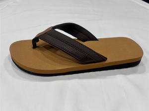 Tapis de yoga classique pour hommes, tongs en <span class=keywords><strong>cuir</strong></span> avec soutien de la voûte plantaire, coussin confortable, sandales de marche, sandales à enfiler, été, intérieur et extérieur - Product Image 2