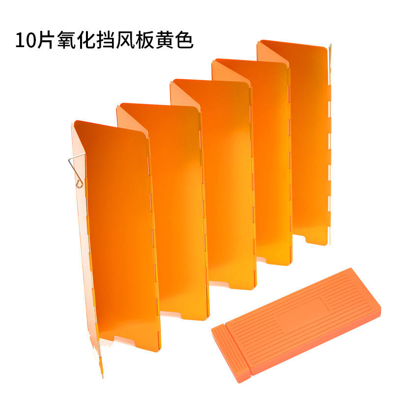 รุ่นออกซิไดซ์ - สีเหลือง - 10 ชิ้น (พร้อมกล่องเก็บ)