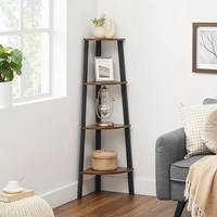 Étagère à livres en bois pour enfants, style antique, mince, en métal, bibliothèque, petit espace, étagère à livres, coin triangulaire, étagère à livres pour enfants