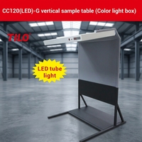 TILO LED D65 D50 TL84 Cabine d'éclairage standard Norme UE Table de visualisation des couleurs pour l'inspection des différences de couleur des produits imprimés