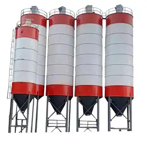 cement silo supplier direct sale 200 ton vertical bolted cement silo for construction work in low price