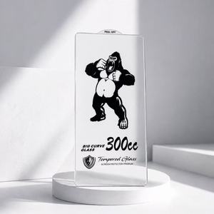 Protection d'écran en <span class=keywords><strong>verre</strong></span> <span class=keywords><strong>trempé</strong></span> Gorilla <span class=keywords><strong>Force</strong></span> 300cc - Grande courbe, couverture complète pour Samsung A03 Core - Product Image 3