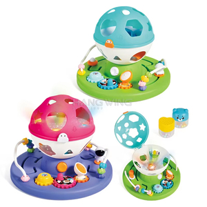 Cartone animato Aberuji elettrico con <span class=keywords><strong>pianeta</strong></span> spaziale con luce e musica HW Baby educazione precoce Puzzle Game giocattoli - Product Image 1