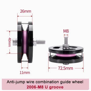 รอกกันกระโดด Sen Guang ขนาดเส้นผ่านศูนย์กลางภายนอก 72.5 มม. รูขนาด 6 มม. ได้รับการรับรองมาตรฐาน ISO9001 รุ่น SG2006 - Product Image 2