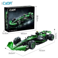 Cada C64010W / C55032 C44 Coche Deportivo DIY V6, Juego de Bloques de Construcción de Modelo de Supercoche de Carreras