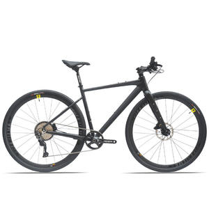 Vélo <span class=keywords><strong>de</strong></span> <span class=keywords><strong>route</strong></span> en alliage d'aluminium, gravel, tout-terrain, <span class=keywords><strong>endurance</strong></span>, fourche en fibre <span class=keywords><strong>de</strong></span> carbone, 10 vitesses, freins à disque, complet pour hommes - Product Image 2
