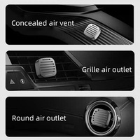 Nouveau désodorisant de voiture 2026 pour grille d'aération, éliminateur d'odeurs, diffuseur de parfum longue durée en pierre pour grille de climatisation de voiture