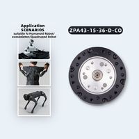 Module d'actionneur robotique planétaire ZBDynamiX 36:1 pour coude ou genou de robot humanoïde, robot chien collaboratif, exosquelette
