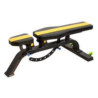 Banc de musculation réglable en métal à prix d'usine pour salle de sport commerciale - Équipement de fitness multifonctionnel pour musculation et entraînement de force