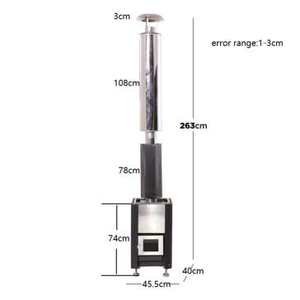 Sauna extérieur moderne en cèdre rouge massif avec poêle électrique et fenêtres panoramiques - Product Image 5