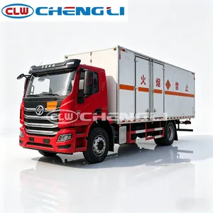 Camionnette pour marchandises dangereuses CLW 18T 4x2, véhicule de transport de matières explosives avec caisse fermée antistatique - Product Image 6