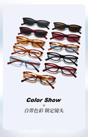 Lunettes de soleil UNOC Fashion noires, petites, vintage, de créateur, tendance, élégantes, de luxe, monture ovale, personnalisables 2026