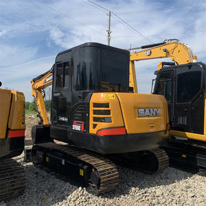 SANY SY60C 6 Ton Crawler Mini-graafmachine gebruikt in goede staat met motorpomp versnellingsbak Push Shovel Digger 60C Sany60C - Product Image 3