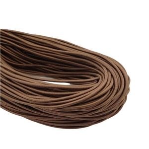 Cuerda Elástica de Poliéster y Spandex de 1 mm, Pre-atada, de Alta Elasticidad, en Cualquier Color, Lazo Elástico para Teléfono, Látex de Tailandia - Product Image 1