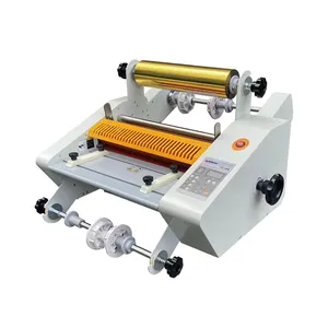 A3, A4, A5, A6 automatic roll laminator with foil transfer function hot and cold laminator machine