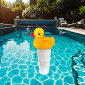 Dosificador Químico Flotante <span class=keywords><strong>de</strong></span> Plástico en Forma <span class=keywords><strong>de</strong></span> Pato Grande <span class=keywords><strong>para</strong></span> Tabletas <span class=keywords><strong>de</strong></span> 3 Pulgadas, Liberación Lenta Ajustable <span class=keywords><strong>para</strong></span> Mantenimiento <span class=keywords><strong>de</strong></span> Piscinas y Spas - Product Image 4