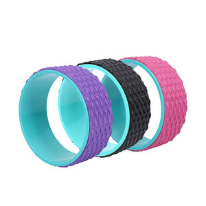 Yoga Wheel Set Upgrade Rodas traseiras grossas para alongamento Rolo traseiro mais forte para massagem de tecidos profundos TPE ABS Eco-Friendly - Product Image 1