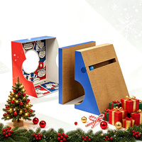 Lit grattoir pour chat en carton ondulé multifonctionnel et écologique avec boule en métal et velcro pour Noël