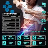 Bioby OEM Private Label Électrolytes Multivitamines Gommes Vegan Sans Sucre Sports Hydratation Énergie Muscle 120 Count