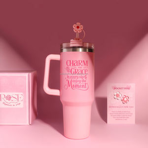 Novo Produto 2025: Presentes com Tema de Rosa para Mulheres, Conjuntos de Cesta de Presentes para Mãe com Velas Aromáticas - Product Image 5