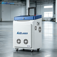 Nettoyeur laser à fibre pulsée HJZ 200W 500W pour l'élimination de la rouille, de la peinture et de l'oxyde sur les métaux