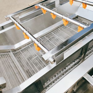 Agua <span class=keywords><strong>de</strong></span> refrigeración 500 kg/h Ensalada Vegetales y frutas Limpieza <span class=keywords><strong>de</strong></span> burbujas <span class=keywords><strong>de</strong></span> aire Lavadora para granja y huerto Máquina <span class=keywords><strong>de</strong></span> secado - Product Image 6