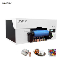 Impresora UV DTF A3 3200 HD con cabezal de color/blanco/barniz para película AB/etiquetas en rollo, impresión UV