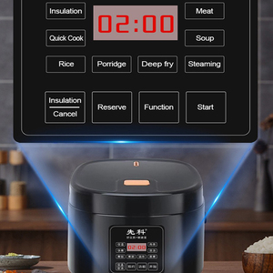 TK-108 đa chức năng thông minh Nồi cơm điện 5 lít bạc Crest mới Nồi cơm điện với nồi hấp - Product Image 3