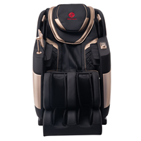 Fauteuil de massage de luxe électrique AI Smart Heat Recliner Thai Stretch 3D Robot Hand SL Track Zero Gravity Shiatsu 4D Master pour les jambes