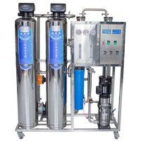 500lph usine de filtration d'eau de puits 0.5 tonnes en acier inoxydable traitement de l'eau potable osmose inverse machine de purification de l'eau