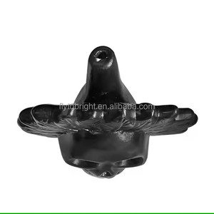 Silbato Azteca de la Muerte de Cerámica Negra con Sonido de Grito - Product Image 3