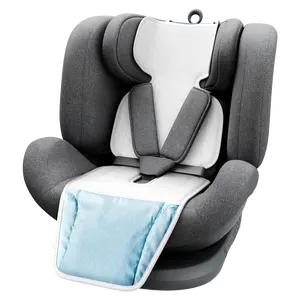 安君婴儿汽车座垫透气冷却垫双风扇5V USB婴儿车婴儿座椅衬垫