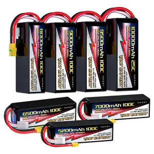 Batterie FPV Vant 6S 5200/6000/6500/7000/7500/8000/9000/9500/10000mah batterie FPV Drone 6S batterie lipo