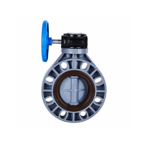 China High Quality DN200 to DN350 Inch Cpvc 8inch to 14inch Plastic With <b>Worm</b>-gear Handle Cpvc - Product Image 5