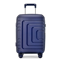 RESENA Valise PP élégante Valise en polypropylène ensemble de bagages à roulettes valise durable avec serrure TSA Maletas à la mode Equipaje