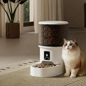 Petwant 4.5L Smart Pet Feeder dengan Kontrol Aplikasi WIFI Dispenser Penyimpanan Makanan Kucing Anjing Otomatis Sumber Daya Ganda Pengisian Daya - Product Image 6