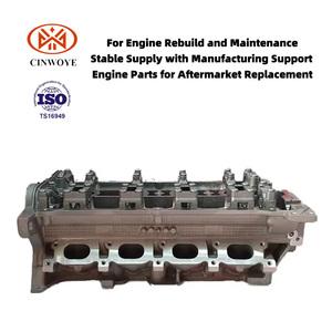 Cabeza de Cilindro de Motor, 2 Árboles de Levas, 1.8L, Piezas Originales Probadas para Motor Audi <span class=keywords><strong>A4</strong></span> <span class=keywords><strong>AV</strong></span> AMB AMK AMU ANB OEM 06A103351G 06A103351J - Product Image 4